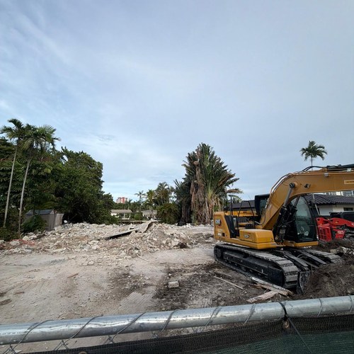 Residential demolition project