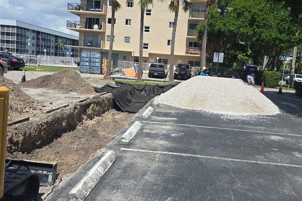 Grading and site preparation