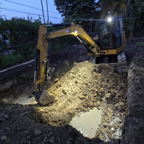 Excavation work by Demolition Total